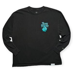 Space Jam 3 on 3 Long Sleeve‎ T-Shirt 2XL Black Graphic Skater Streetwear Tee